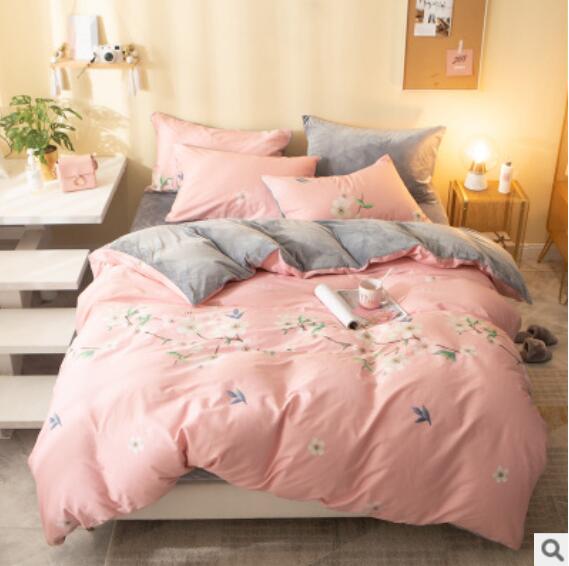 3D Pink 18075 Bed Pillowcases Quilt