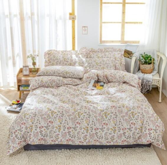 3D Pink Floral 40322 Bed Pillowcases Quilt
