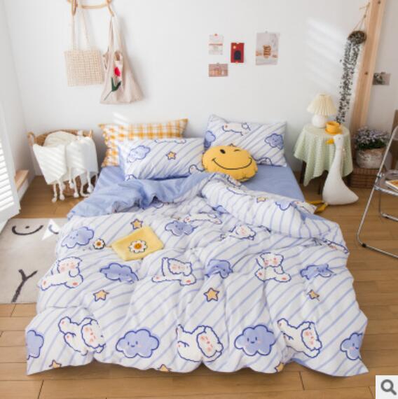 3D Blue Clouds 40205 Bed Pillowcases Quilt
