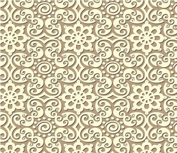 3D Snowflakes Flower Pattern 582 Wallpaper AJ Wallpaper 