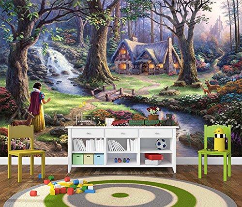 3D Fairy Tale Beautiful Scenery Hand Painting Wallpaper AJ Wallpaper 