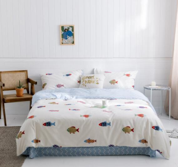 3D Fish 40088 Bed Pillowcases Quilt