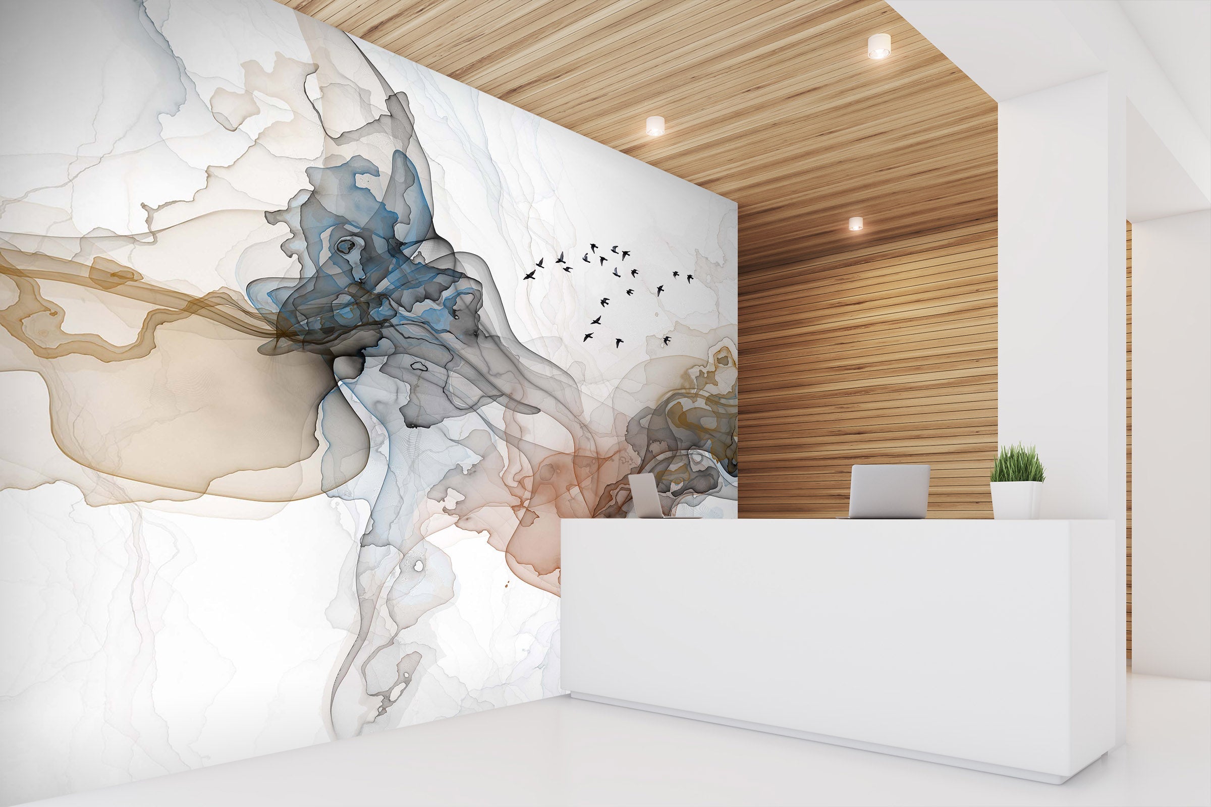 3D Gradient Marble 013 Wall Murals Wallpaper AJ Wallpaper 2 