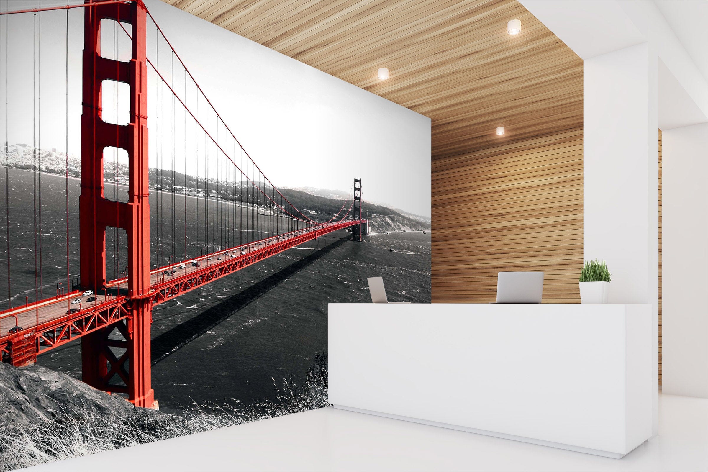 3D Sea Bridge 063 Wall Murals Wallpaper AJ Wallpaper 2 