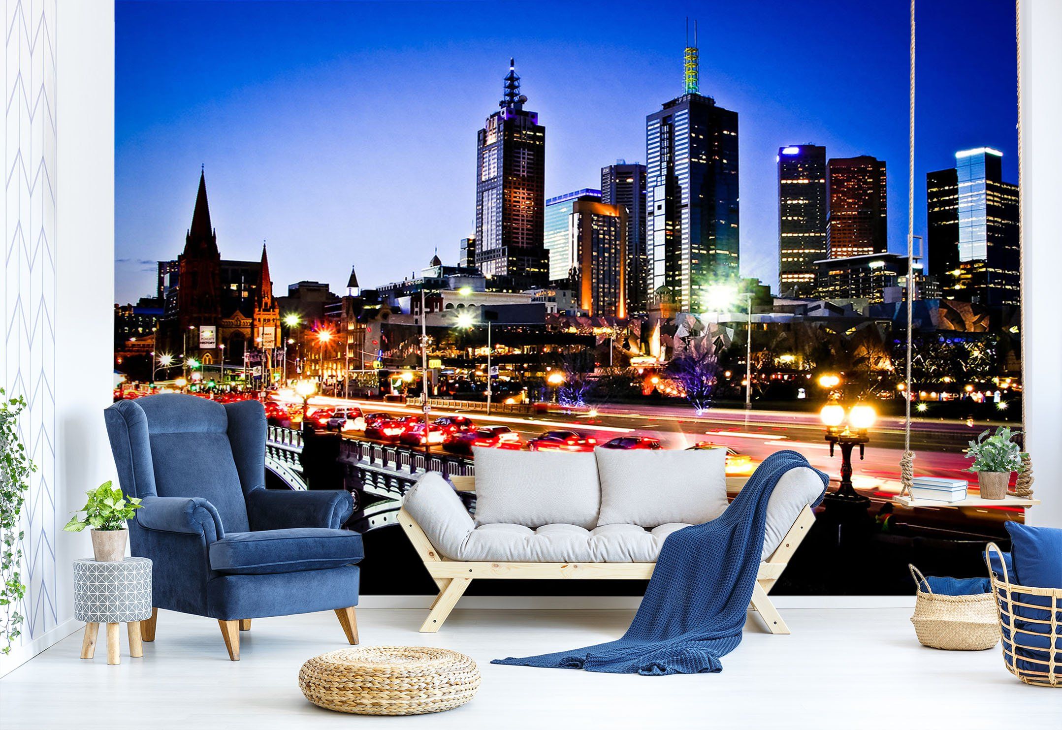 3D City Night Scene 585 Wallpaper AJ Wallpaper 2 