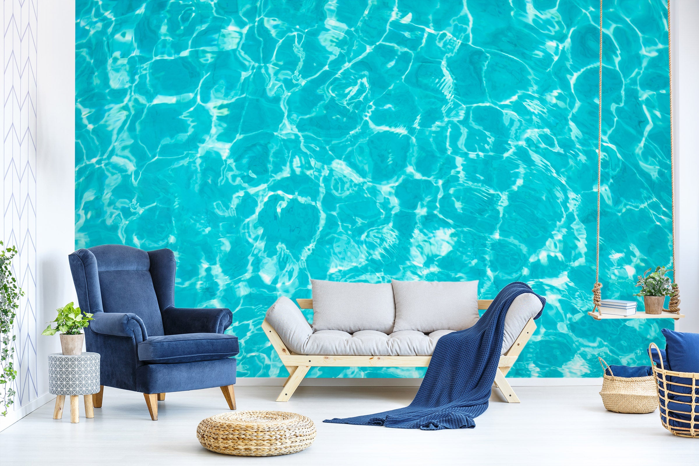 3D Water Wave 58190 Wall Murals