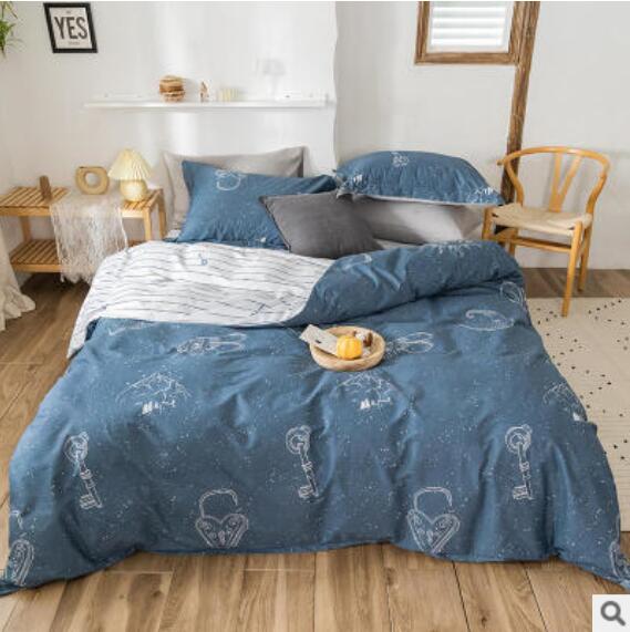 3D Key Lock 30310 Bed Pillowcases Quilt