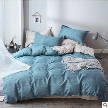 3D Blue 40012 Bed Pillowcases Quilt