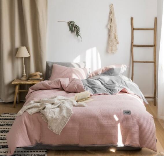 3D Pink 30107 Bed Pillowcases Quilt