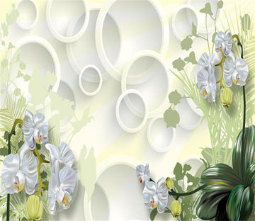 3D Green Grass Blossoming 296 Wallpaper AJ Wallpaper 