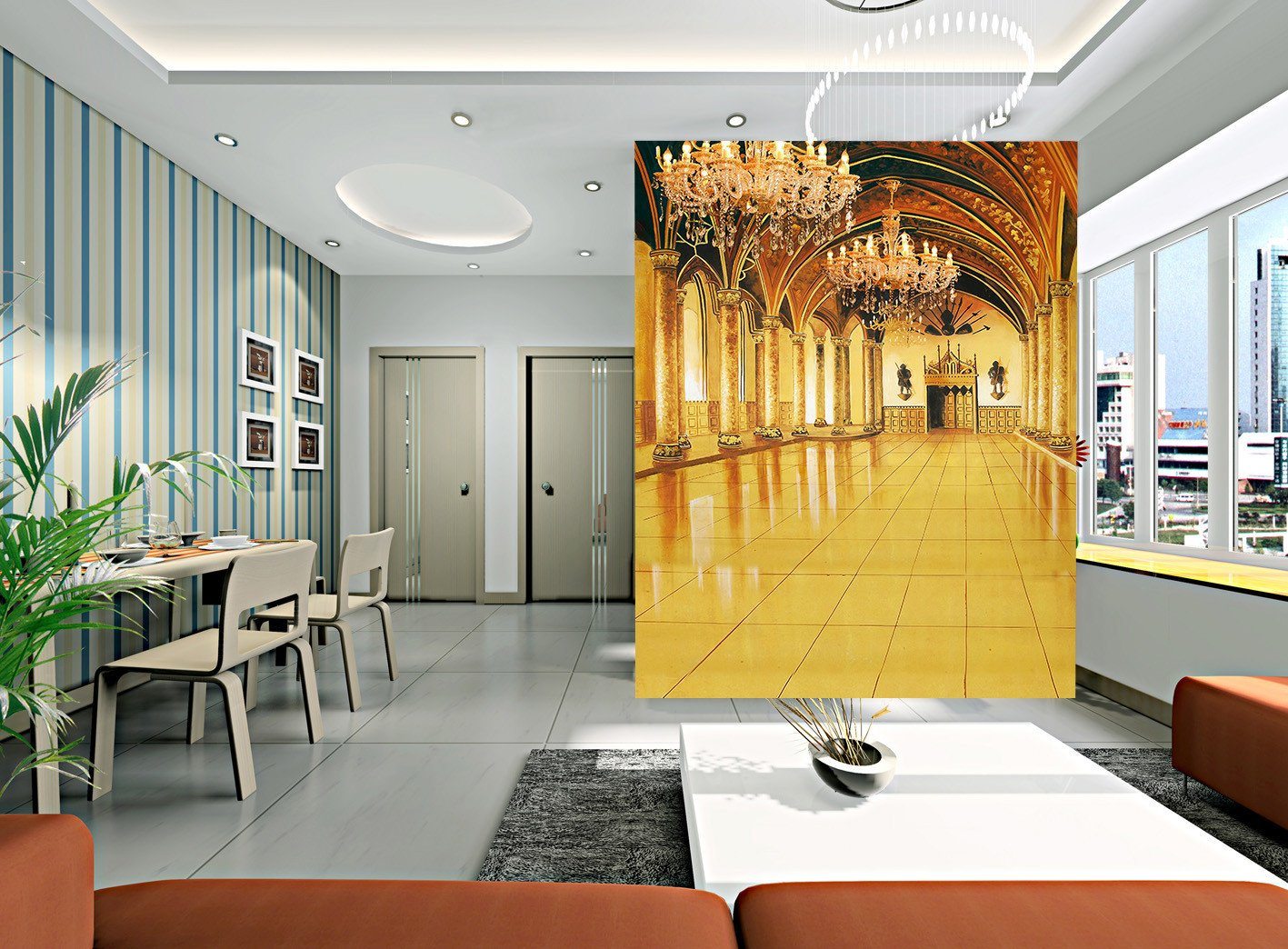 Luxury Pendant Lamps Wallpaper AJ Wallpaper 