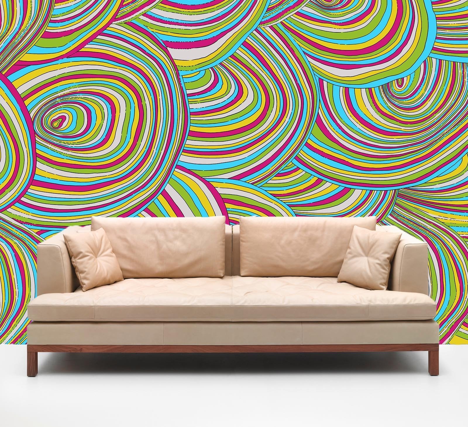 Colored Circles Wallpaper AJ Wallpaper 