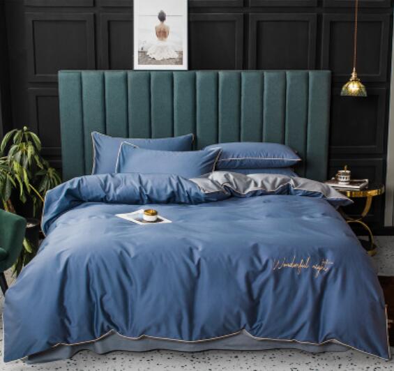 3D Blue 15214 Bed Pillowcases Quilt