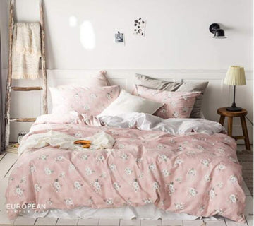 3D Pink Pattern 16026 Bed Pillowcases Quilt