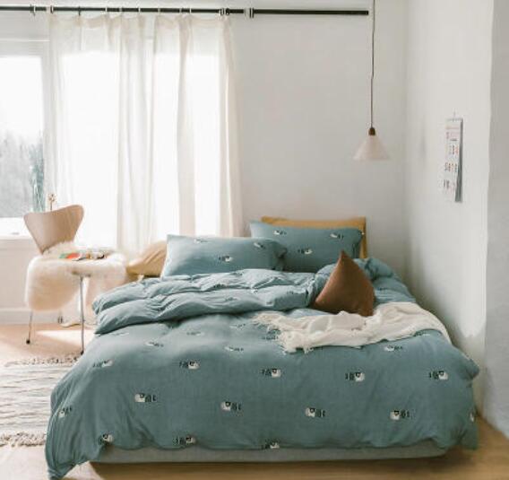 3D Carp Streamer Blue 17158 Bed Pillowcases Quilt