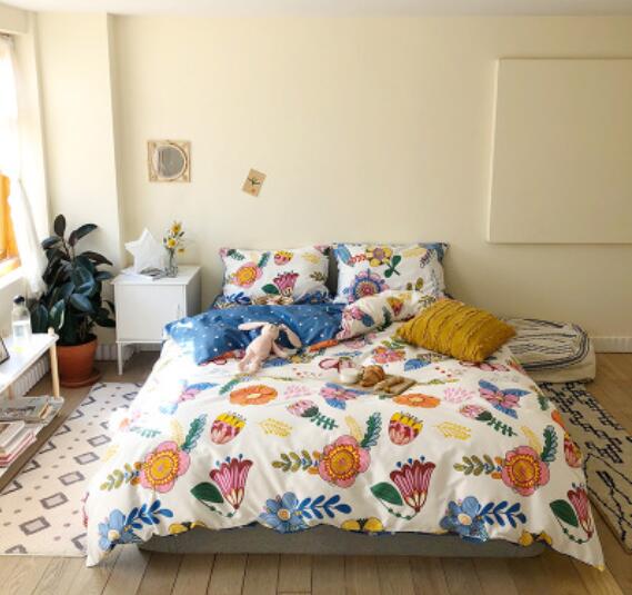 3D Flowers 30060 Bed Pillowcases Quilt