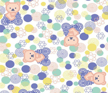 3D Lovely Bear 683 Wallpaper AJ Wallpaper 