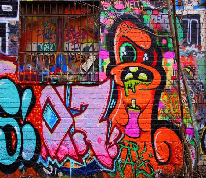 3D Graffiti Wall Painting 638 Wallpaper AJ Wallpaper 