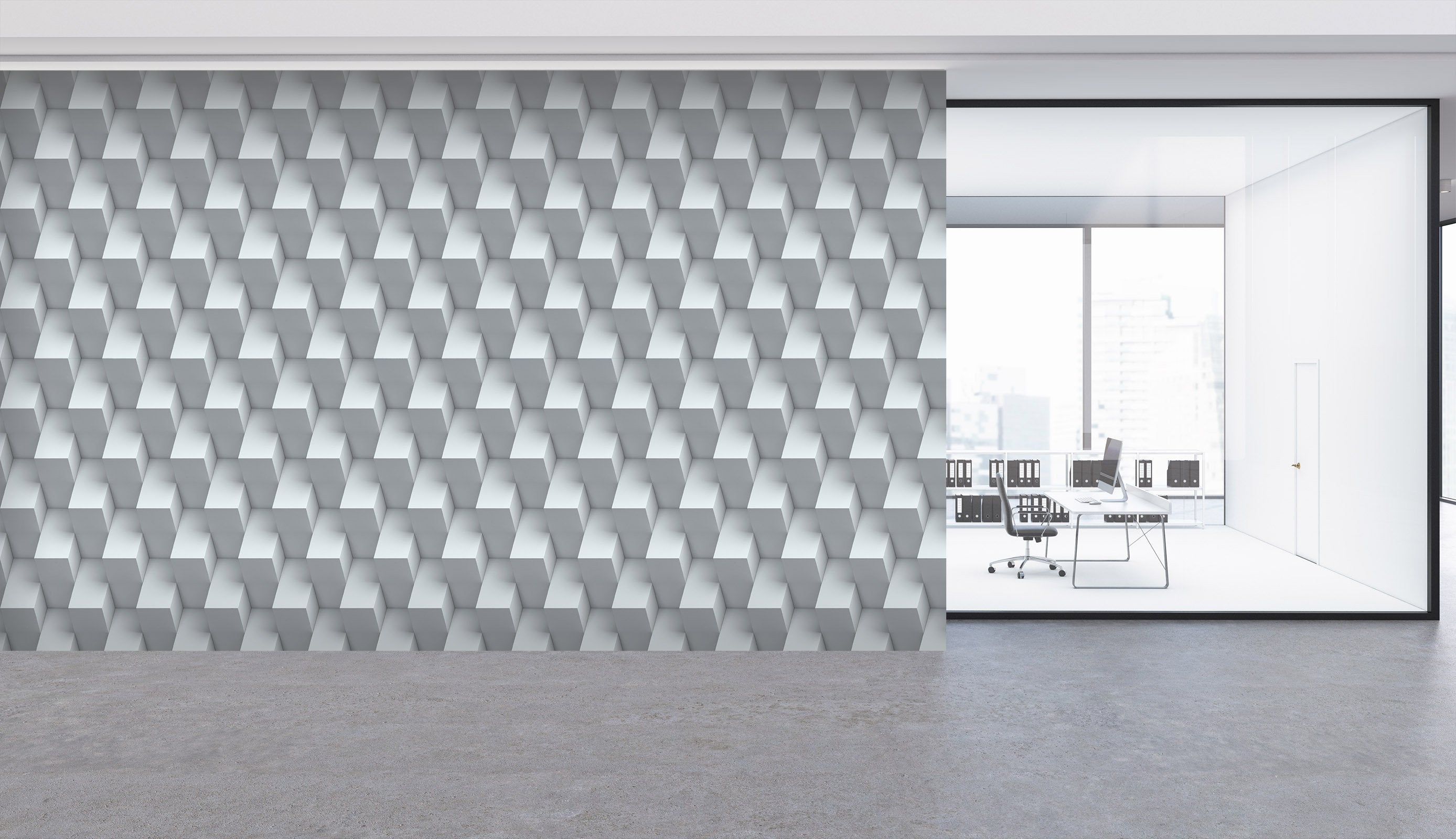 3D Interlaced Squares 09 Marble Tile Texture Wallpaper AJ Wallpaper 2 