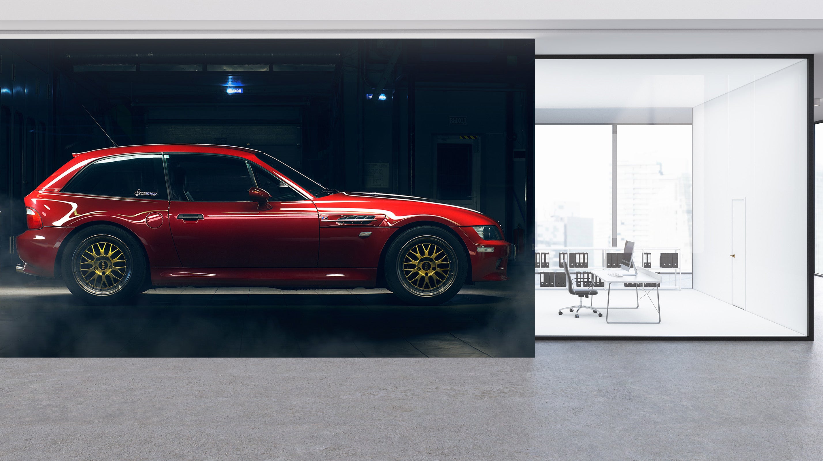 3D Buick New Yinglang 377 Vehicle Wall Murals