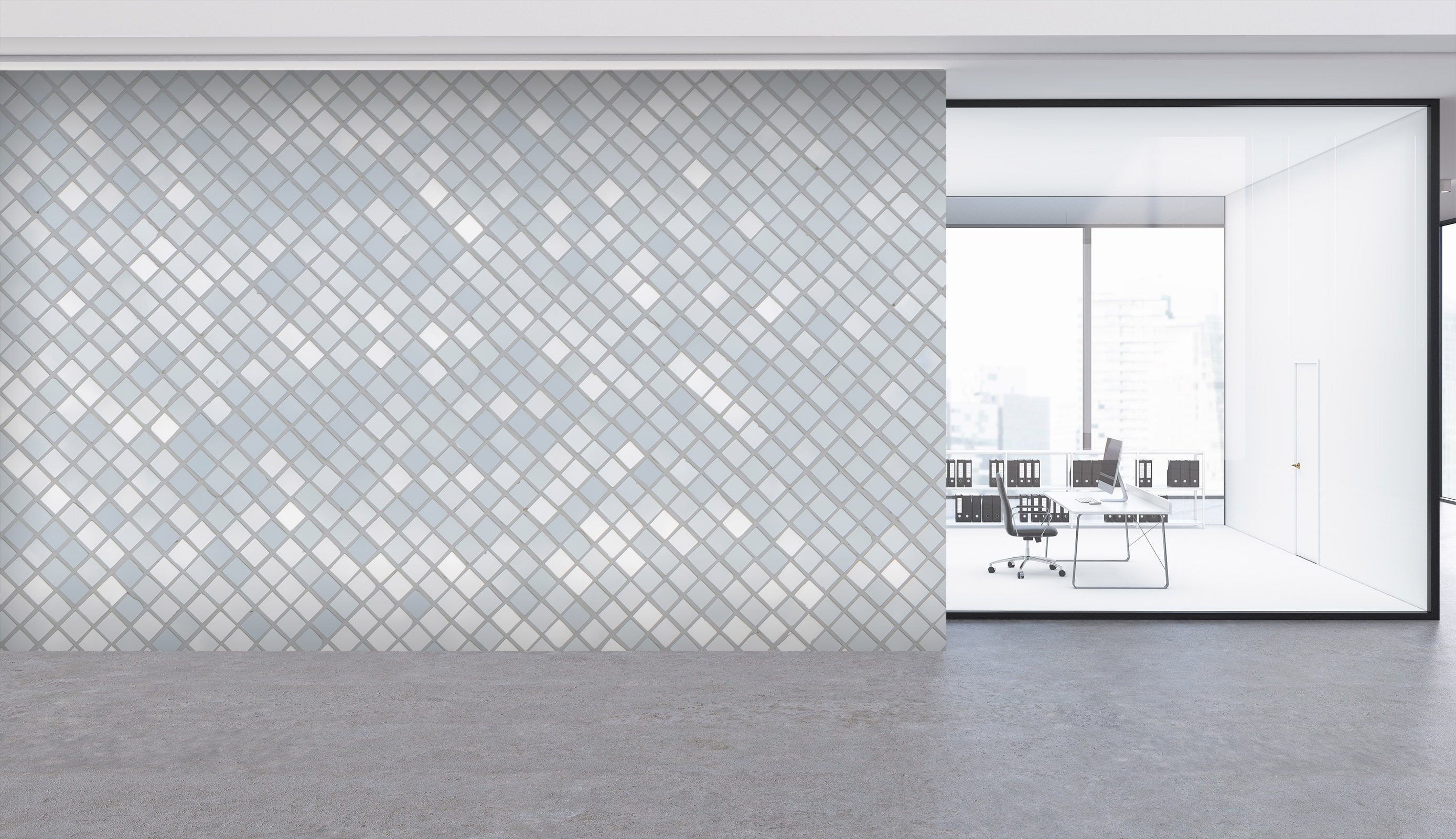 3D Square Mosaic 060 Marble Tile Texture Wallpaper AJ Wallpaper 2 