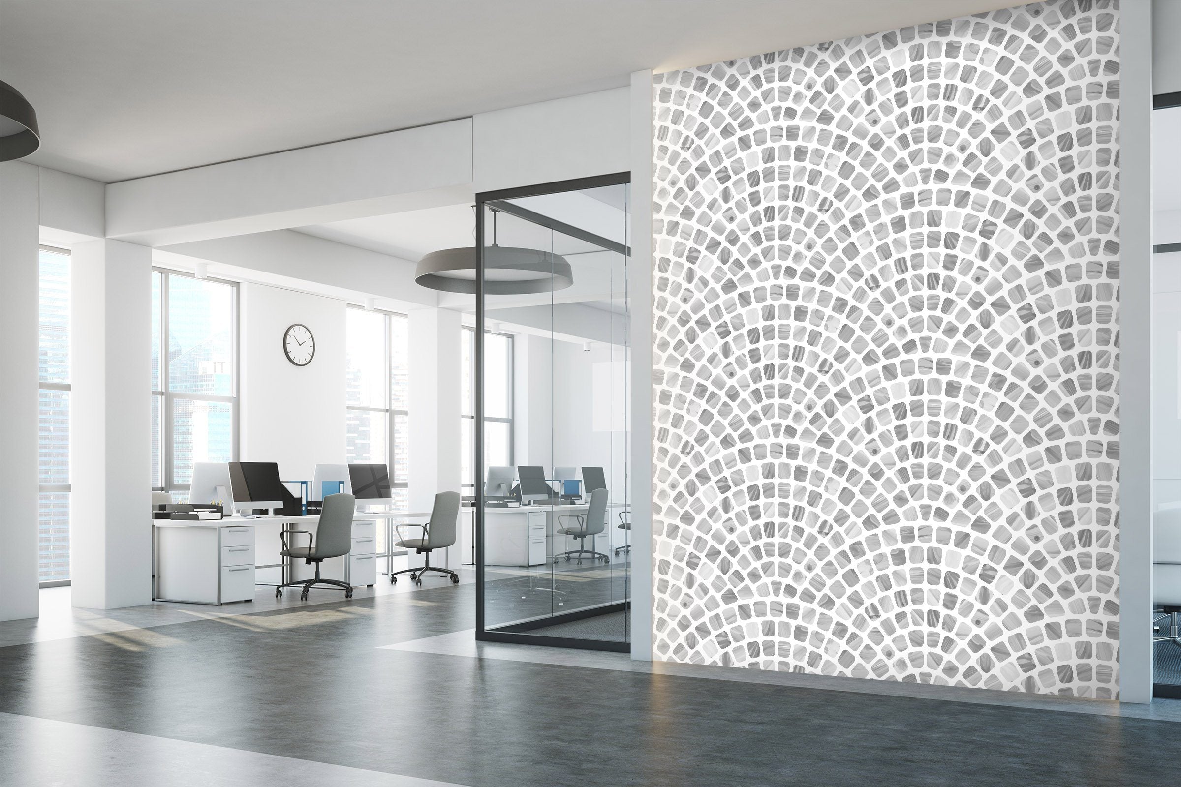 3D Sector Design 046 Marble Tile Texture Wallpaper AJ Wallpaper 2 