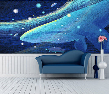 3D Blue Beach 034 Wall Murals Wallpaper AJ Wallpaper 2 