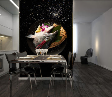 3D Delicious Fish Head 048 Food Wall Murals Wallpaper AJ Wallpaper 2 