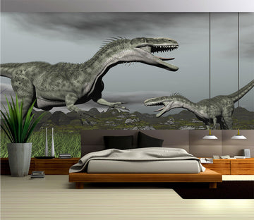3D Dinosaur 045 Wall Murals Wallpaper AJ Wallpaper 2 