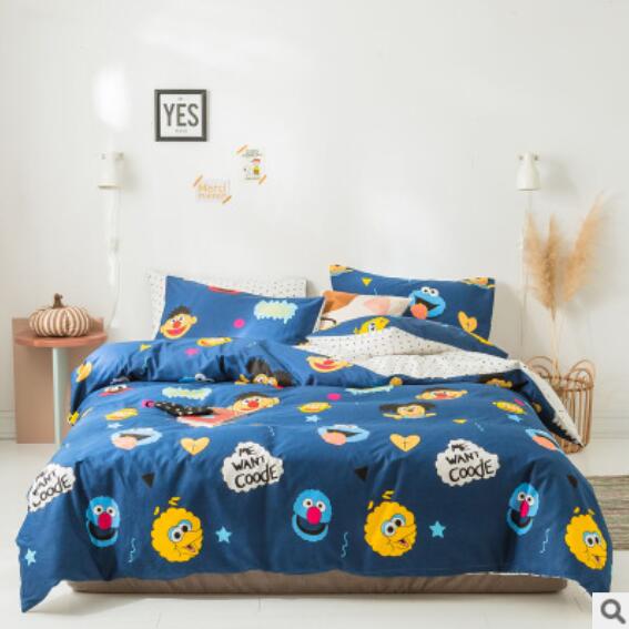3D Sesame Street 14177 Bed Pillowcases Quilt