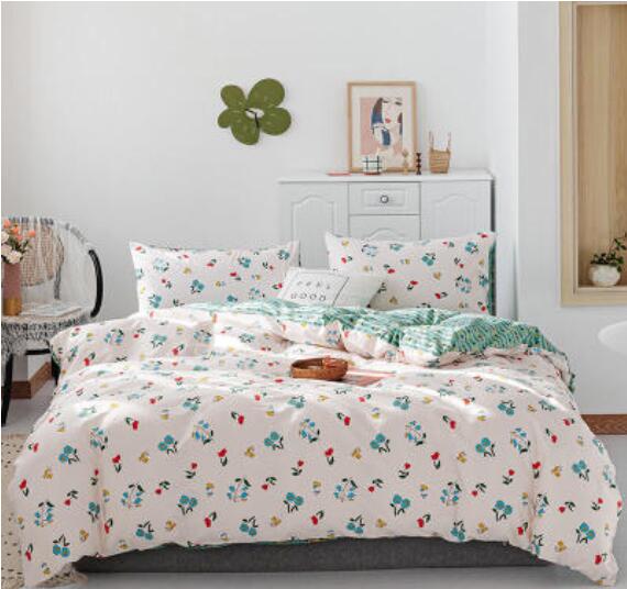 3D Colorful Floral 30038 Bed Pillowcases Quilt