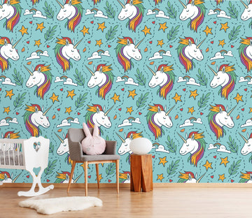 3D Unicorn Colored Hair 411 Wallpaper AJ Wallpaper 