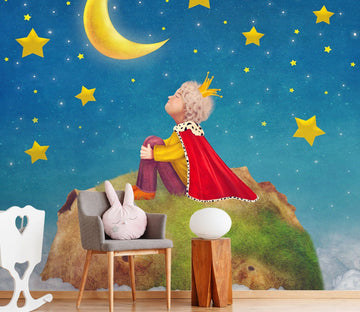 3D Cartoon Moon Stars 720 Wallpaper AJ Wallpaper 