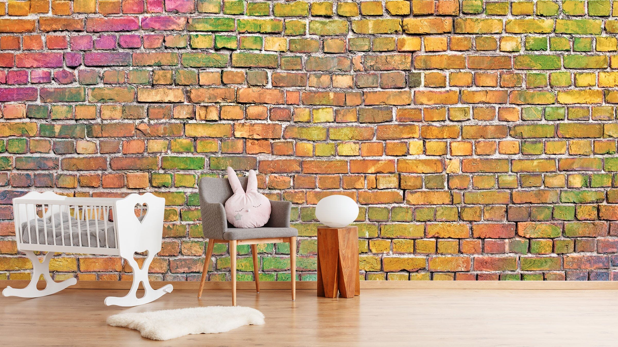 3D Colored Brick Wall 84 Wall Murals Wallpaper AJ Wallpaper 2 