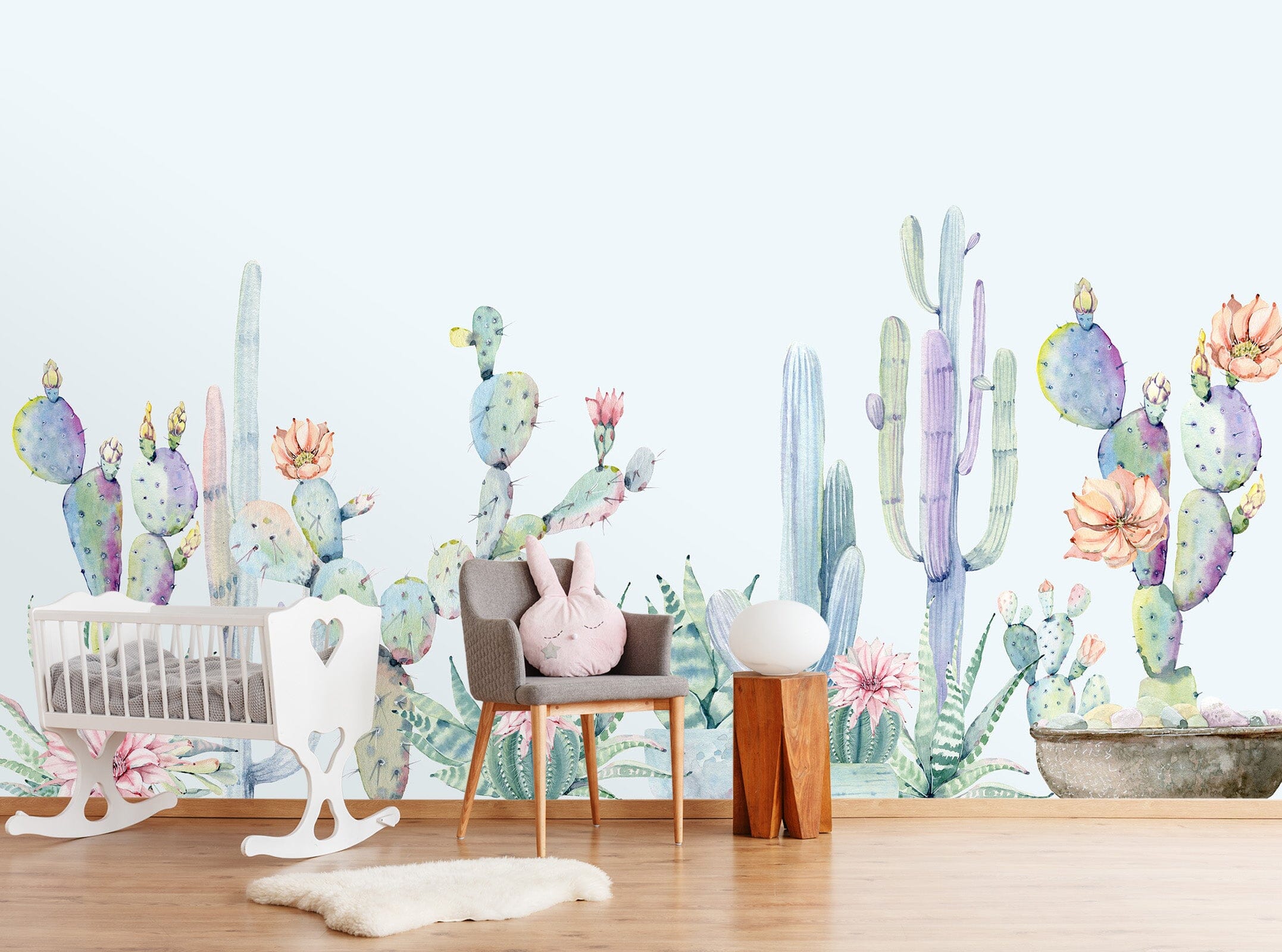 3D Plant Cactus 005 Wall Murals Wallpaper AJ Wallpaper 2 