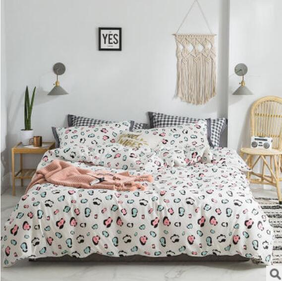 3D Color Leopard 18124 Bed Pillowcases Quilt
