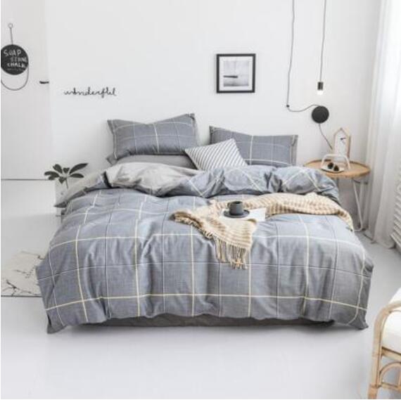 3D Gray 15146 Bed Pillowcases Quilt