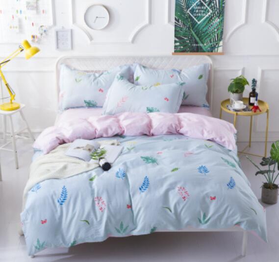 3D Small Flowers 18142 Bed Pillowcases Quilt