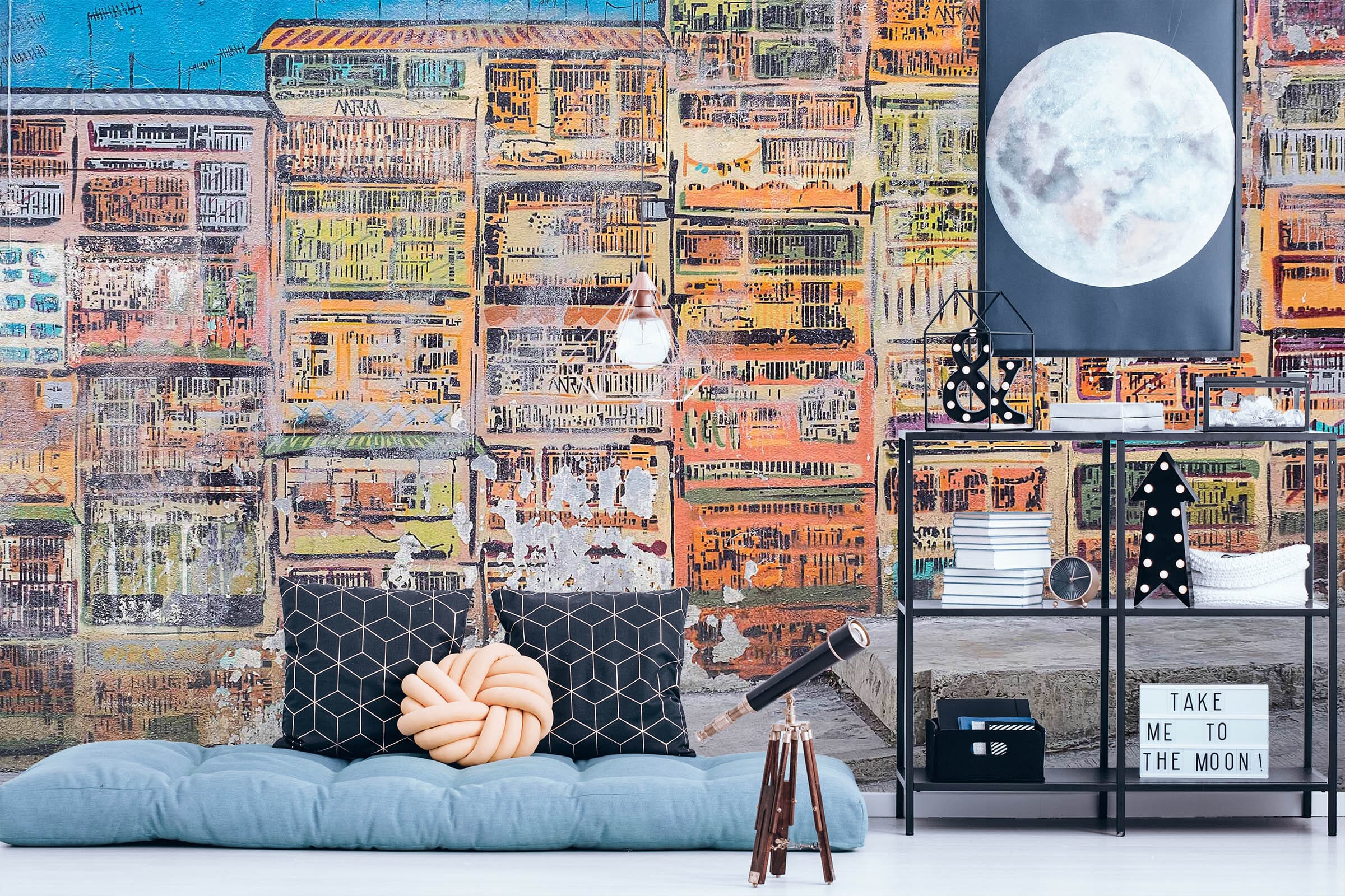 3D Color House Sticker 86 Wall Murals Wallpaper AJ Wallpaper 2 