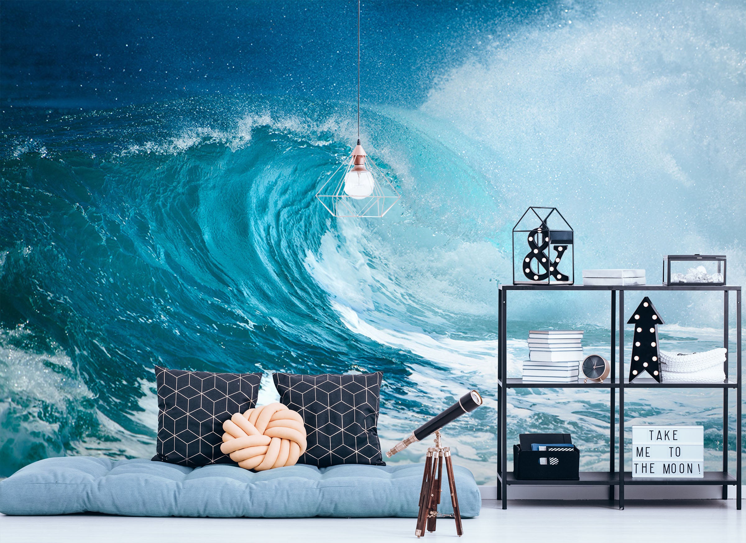 3D Waves 58129 Wall Murals