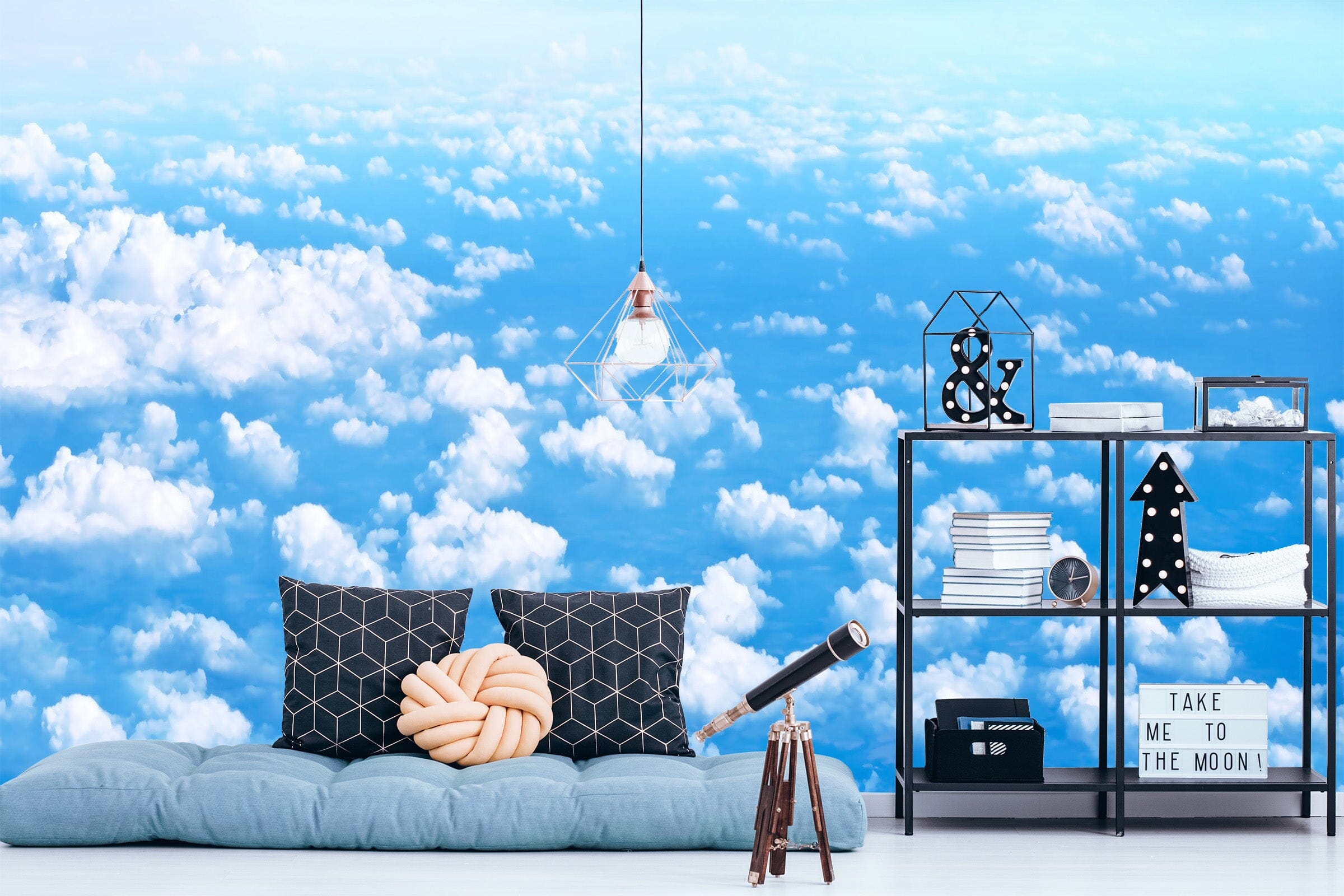 3D Blue Sky 2070 Wall Murals Wallpaper AJ Wallpaper 2 