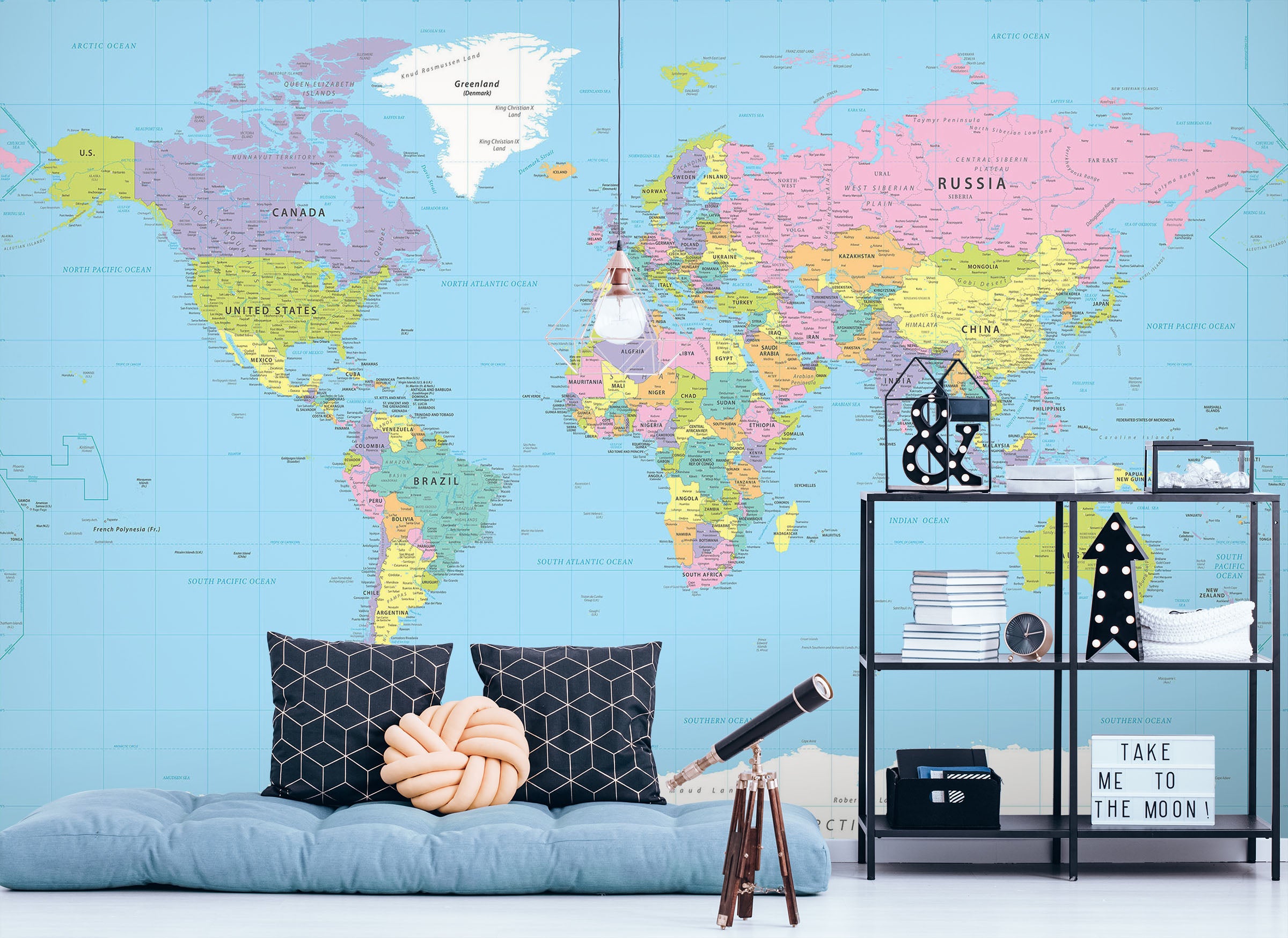 3D Map 58191 Wall Murals