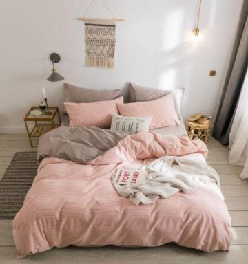 3D Pink 16048 Bed Pillowcases Quilt