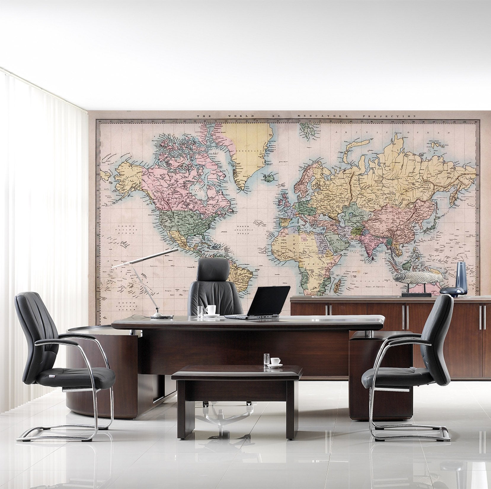 3D World Map 09 Wall Murals Wallpaper AJ Wallpaper 