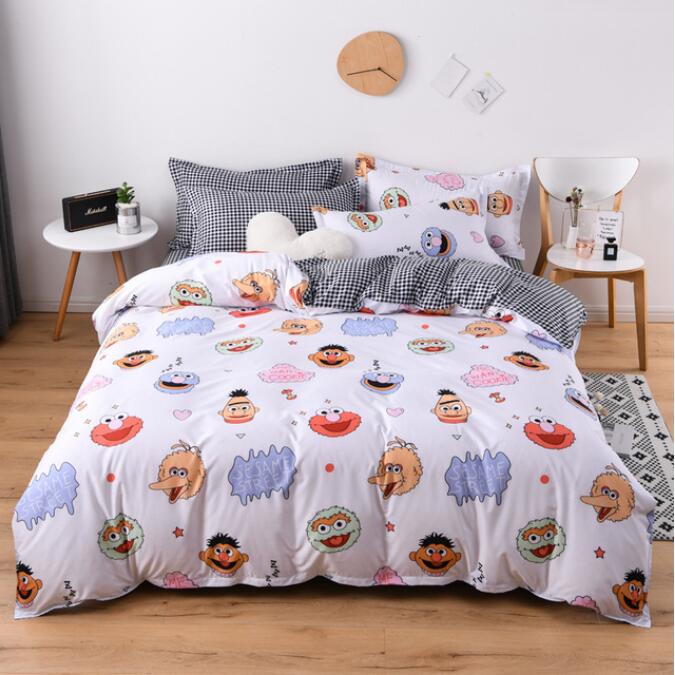 3D Sesame Street 12135 Bed Pillowcases Quilt