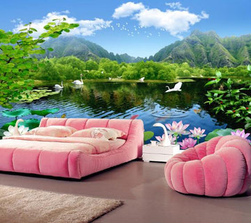 3D Beautiful Landscape painting Wallpaper AJ Wallpaper 1 