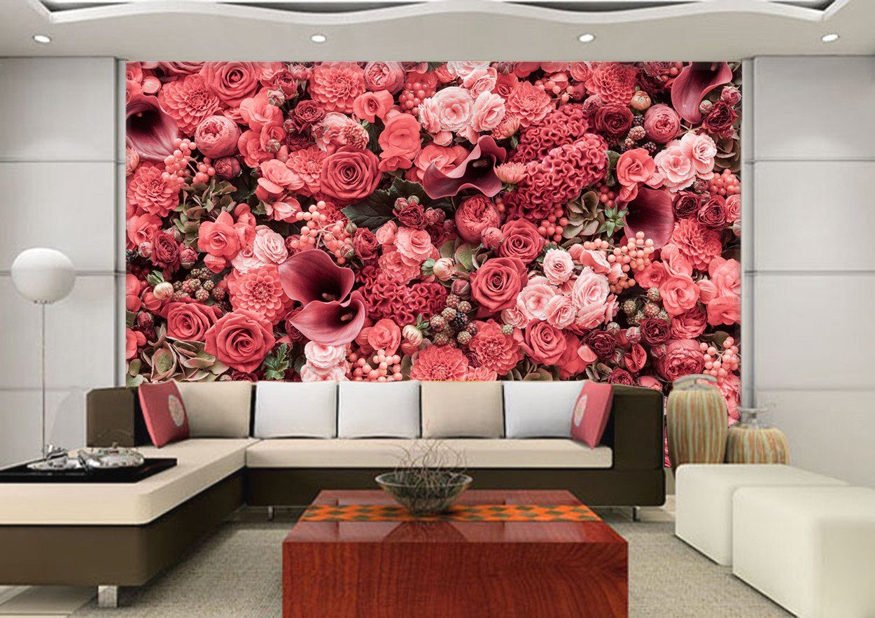 3D Pink Flower Blossoming 63 Wallpaper AJ Wallpapers 