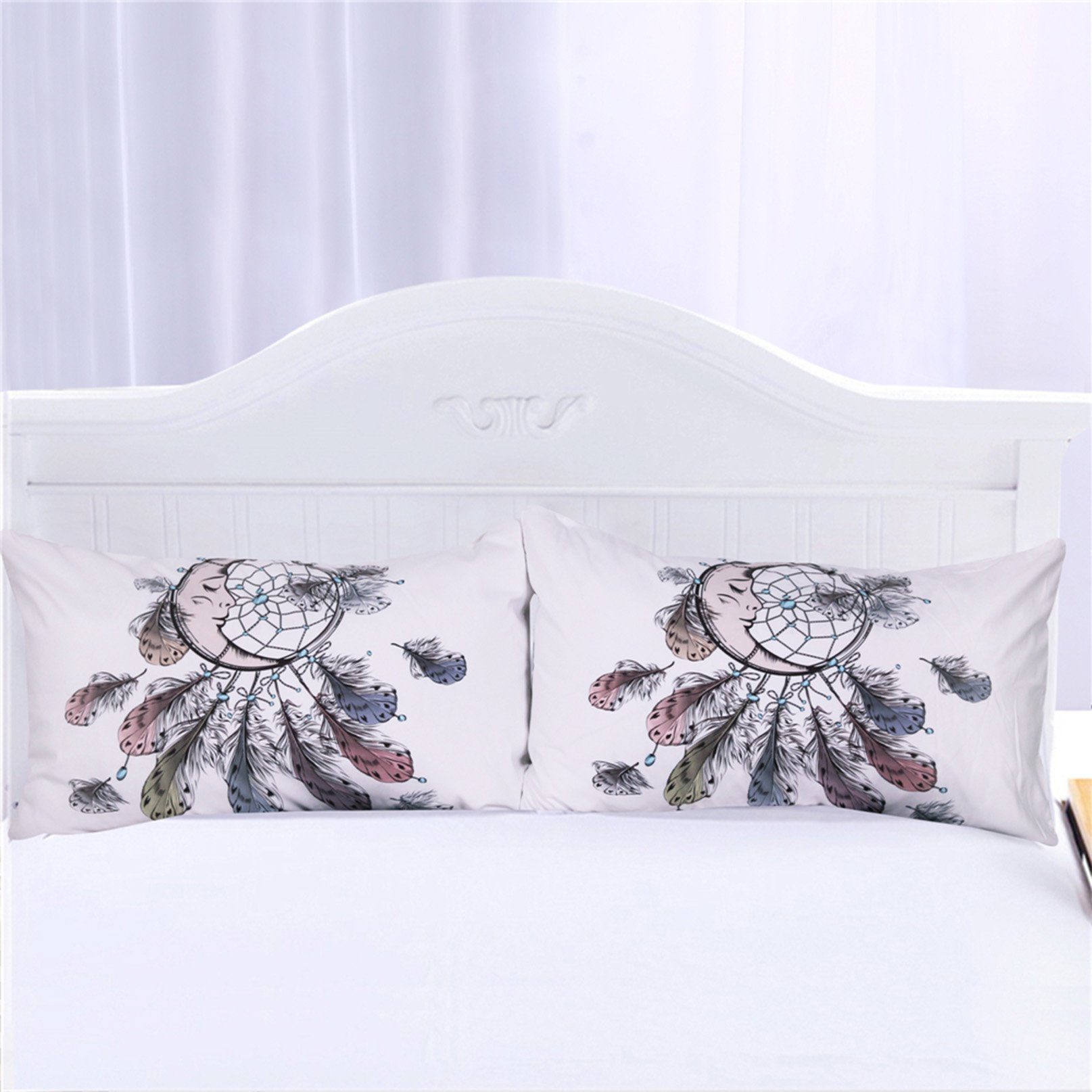 3D Moon Dreamcatcher 223 Bed Pillowcases Quilt Wallpaper AJ Wallpaper 