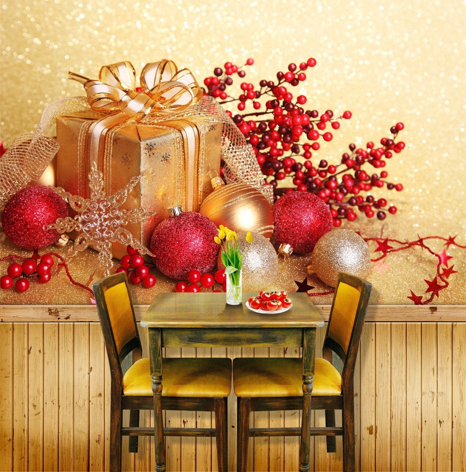 3D Christmas Presents Box 4 Wallpaper AJ Wallpapers 