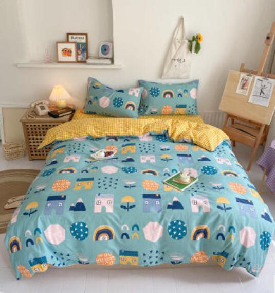 3D Pattern 16096 Bed Pillowcases Quilt